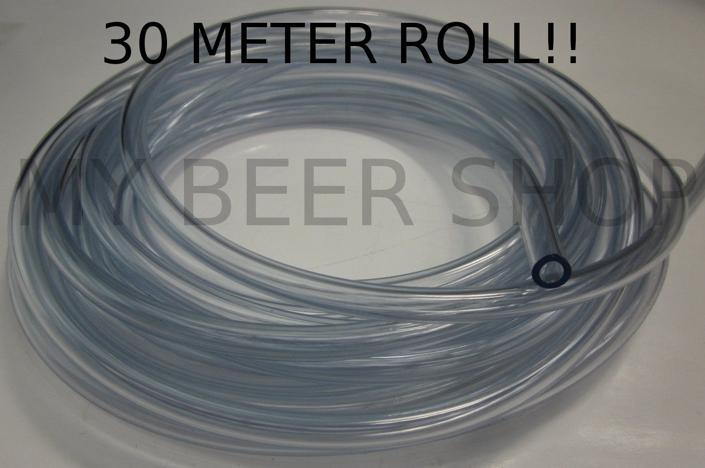 30M!! 6mm ID 9mm OD FOOD GRADE CLEAR FLEX VINYL TUBE HOSE HOSING